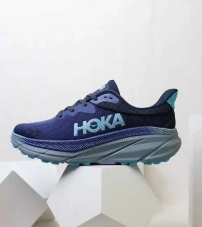 Classy Hoka Challenger Atr 7 Navy Shoes For Men (SHH07841)