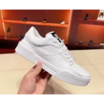 Trendy Dolce & Gabbana New Roma Top Low Triple White Shoes For Men (SHUB664)