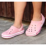 Premium Crocs Classic Bayaband Clogs Pink For Men (HOF865)