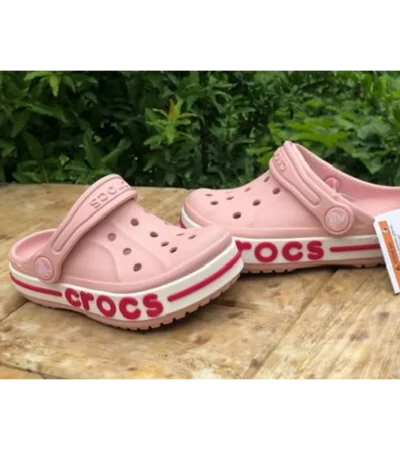 Premium Crocs Classic Bayaband Clogs Pink For Men (HOF865) - Image 2