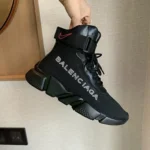Trendy Balenciaga High Top Full Black Shoes For Men (SHUB668)