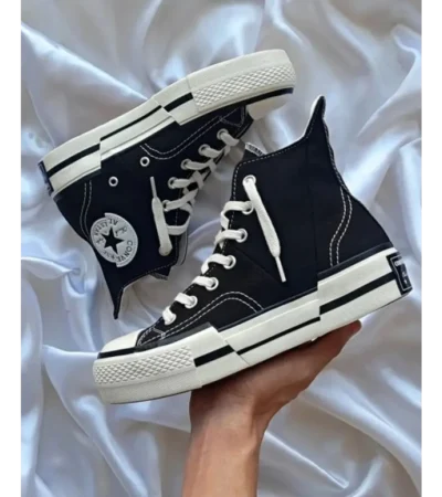 Premium Converse Chuck 70 Plus Black Shoes For Men (SW6717)