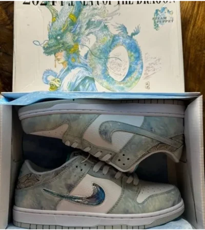 Classy Nike Sb Dunk Year Of The Dragon Steam Shoes For Men (SHH07768) - Image 2