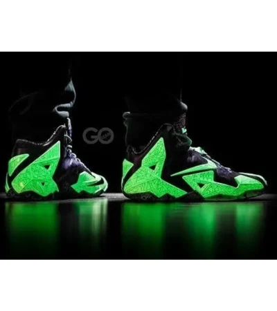 Trendy Nike Lebron 11 Gator King Glow In Dark Shoes For Men (CSO4559)