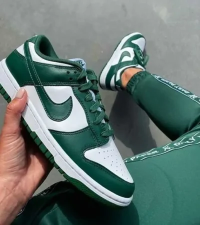 Trendy Nike SB Dunk Low Varsity Green Shoes For Men (SHUB699)