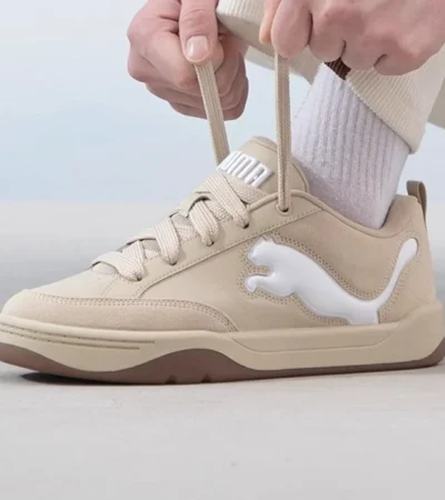 Premium Puma Park Beige Sneaker For Men (SW6719)