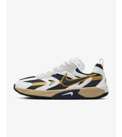Trendy Nike Jam Midnight Navy Gold Shoes For Men (CSO4562)