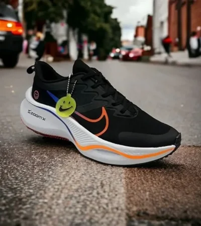 Trendy Nike Zoomx Smiley Black Shoes For Men (SHUB702)