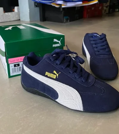 Classy Puma Speedcat Navy White Shoes For Men (SHH07775)