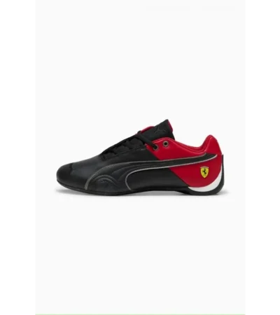 Trendy Puma Ferrari Future Cat Black Rosso Corsa Shoes For Men (CSO4564)