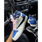 Trendy Nike Air Jordan Retro 1 X Travis Scott Shoes For Men (SHUB716)