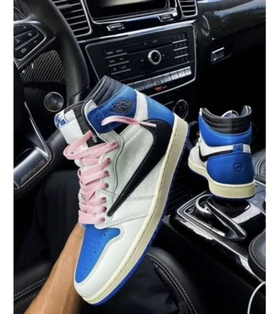 Trendy Nike Air Jordan Retro 1 X Travis Scott Shoes For Men (SHUB716)