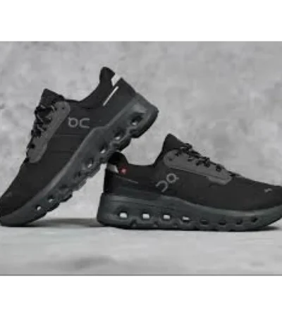 Trendy Cloudmonster Black Magnet Shoes For Men (CSO4565)