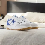 Trendy New Balance 550 White Blue Agate Shoes For Men (CSO4450) - Image 2