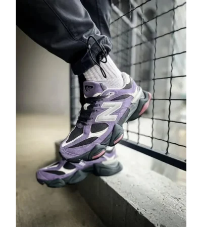 Trendy New Balance 9060 Violet Noir Shoes For Men (SHUB617)