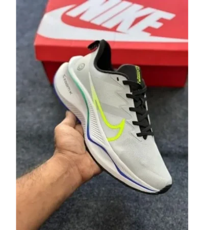 Trendy Nike Zoomx Smiley Grey White Shoes For Men (SHUB703) - Image 2