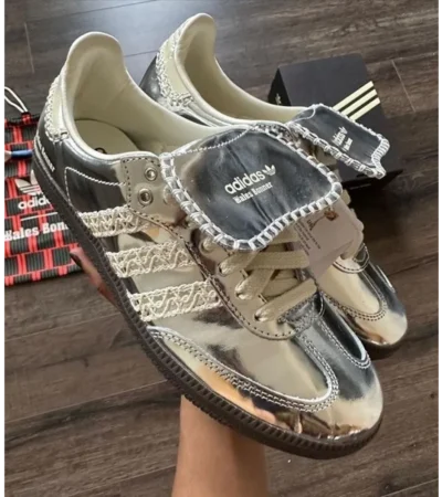 Classy Adidas Samba X Wales Bonner Shoes For Men (SHH07871)