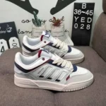 Classy Adidas Drop Step White Blue Shoes For Men (SW6383) - Image 2