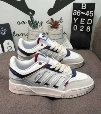 Classy Adidas Drop Step White Blue Shoes For Men (SW6383) - Image 2
