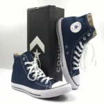 Premium Converse All Star High Navy Shoes For Men (GF1319) - Image 2