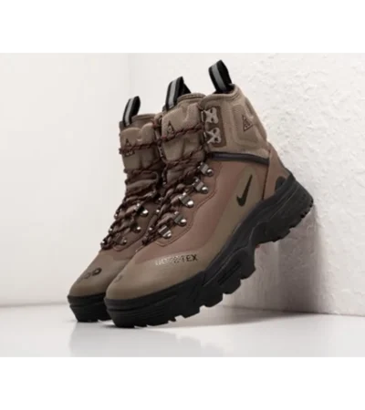 Trendy Nike ACG Air Zoom Goretex Brown Shoes For Men (SHUB625)