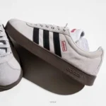 Classy Adidas Court 3.0 Vl Cream Shoes For Men (SHH07785) - Image 2