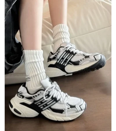Trendy Adidas Originals Adistar Xlg White Black Shoes For Men (CSO4577) - Image 2