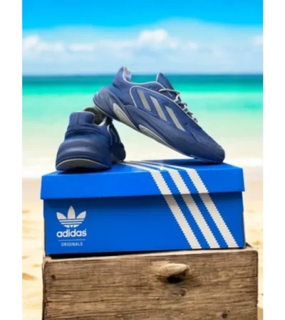 Trendy Adidas Ozelia Navy Blue Grey Shoes For Men (CSO4578)