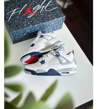 Classy Nike Air Jordan 4 Midnight Navy Shoes For Men (SHH07879) - Image 2
