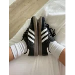 Trendy Adidas Samba Black Shoes For Men (SHUB731)