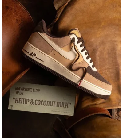 Stylish Nike Air Force 1 Low 07 LV8 Hemp Coconut Milk Shoes For Men (S1H25)
