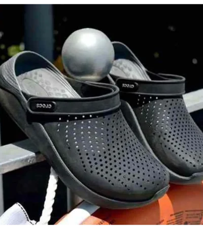 Premium Crocs Lite Ride Black Grey For Men (BME135)