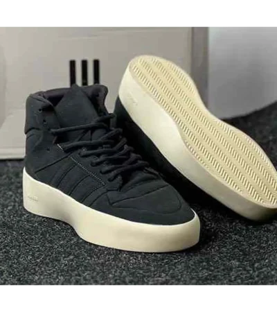 Premium Adidas X Fear Of God Black High Shoes For Men (BME142)