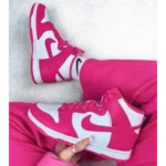 Imported Nike Sb Dunk High Pink Shoes For Women (BME197)