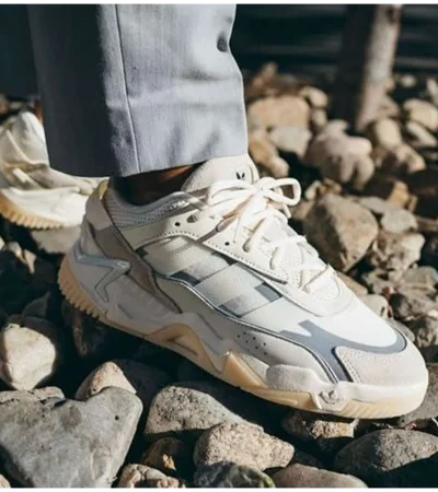 Classy Adidas Niteball 2.0 Off White Cream Shoes For Men (S1H83)