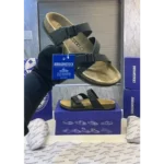 Luxurious Birkenstocks Black Slide For Men (FF520) - Image 2