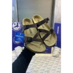 Luxurious Birkenstocks Black Slide For Men (FF521)