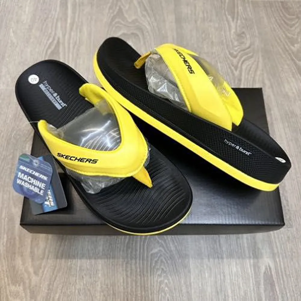 P-Photo-2024-12-13-10-52-25-11-00-37-902056.Webp Luxurious Skechers Hyper Burst Simplex Yellow Black Slides For Men (Ff533)