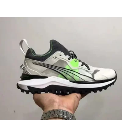 Luxurious Puma Nitro Voyage Grey Shoes For Men (SIG716)