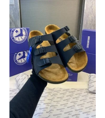 Luxurious Birkenstocks Blue Slide For Men (SIG744)
