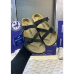 Luxurious Birkenstocks Black Slide For Men (SIG749)