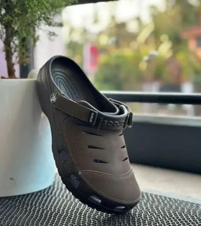 Trendy classic yukoon clog sandal tan For Men (FF573)