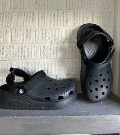 Trendy Crocs Classic Hiker Clog All Black For Men (FF578)