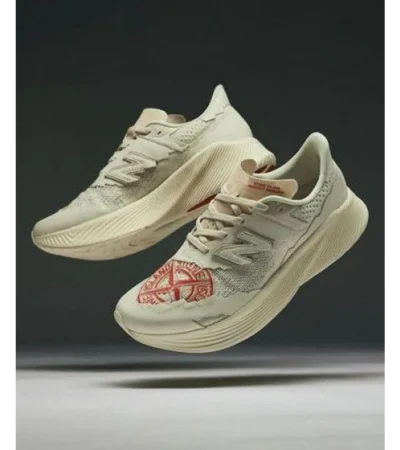 Trendy New Balance X Stone Island Elite White Shoes For Men (FF588)