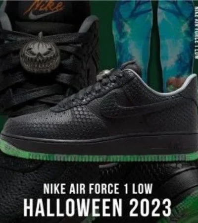 Trendy Nike Air Force 1 Halloween Shoes For Men (FF597)