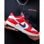Trendy Nike Sb Dunk Low Chicago Split Red Shoes For Men (FF598)