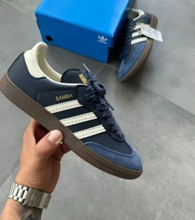 Trendy Adidas Samba Og Night Navy Shoes For Men (ETS122)