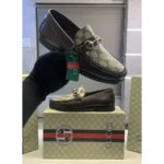 Trendy Gucci Loafers 86 Brown For Men (FF612)