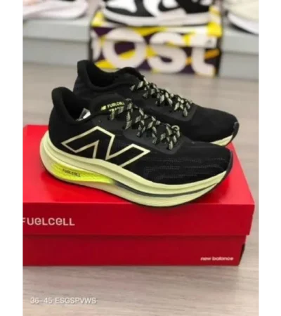 Trendy New Balance Fresh Foam Black Shoes For Men (FF620)