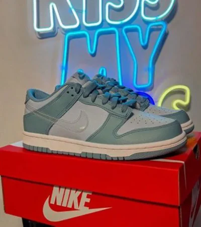 Trendy Nike Dunk Low Retro Gs Blue Clear Aura Shoes For Men (FF626)